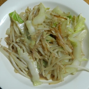 ❤もやしと白菜のダシダ炒め❤